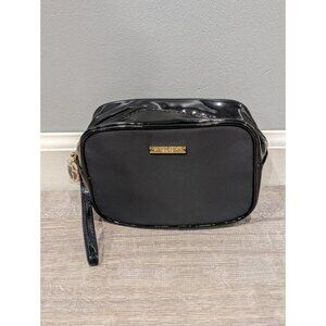 Giorgio Armani Parfum Black Gold Cosmetic Bag Jewelry Case Wristlet Full-zip